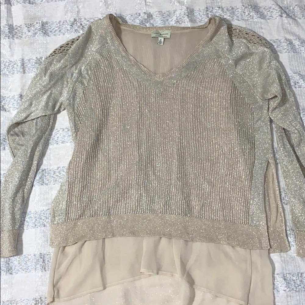 Sparkly sweater!